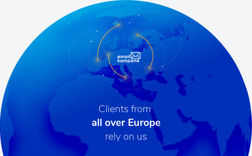 Clients from across all Europe rely on us.